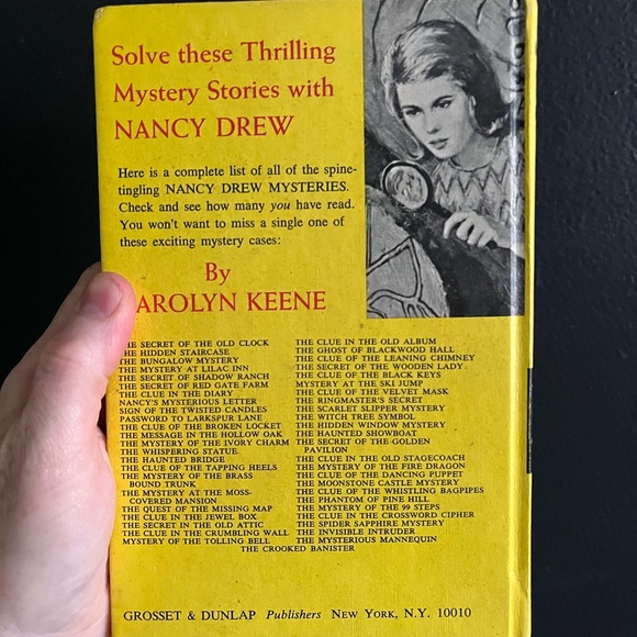 Vintage | Toys | Nancy Drew The Mystery Of The Brass Bound ...